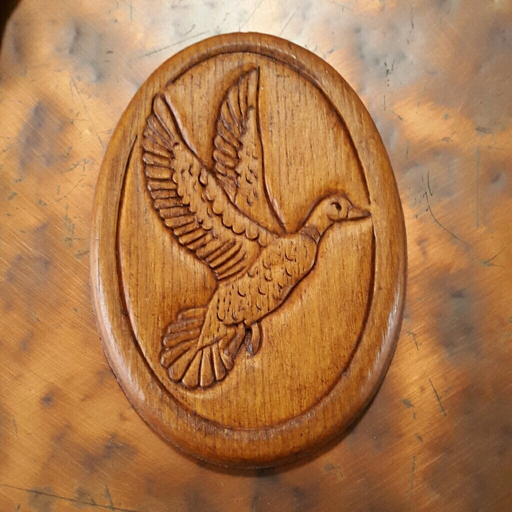#63 Duck Fridge Magnet Mallard Duck Bird Fowl Wooden